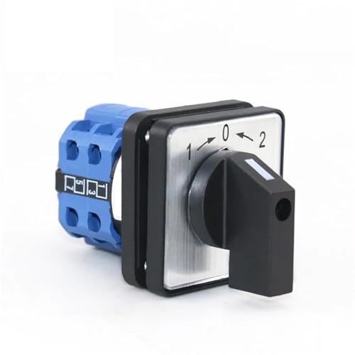 Inverseur de source triphasé commutateur à came rotatif 20 ampères pour tableau - 6