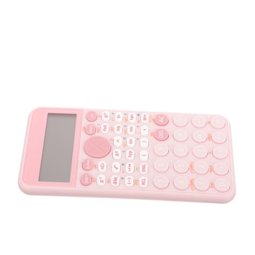 Function Calculator for Students and Office Use Pink Portable Scientific Calculator with Display for College Exams and Accounting