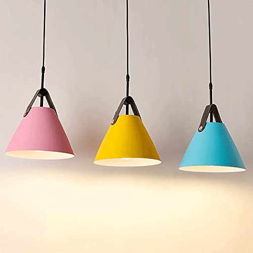Lustre scandinave macaron orientable E27 en métal durable - 6