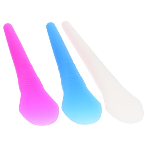 SOESFOUFU 3pcs Mask Silicone Brush Face Mask Applicator Tool Professional Applicator Brush for Clay or Mud