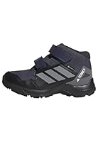 adidas Unisex Baby Terrex Skychaser Mid Gore-TEX Hiking Shoes Kids, Shadow Navy/Grey Three/Semi Impact Orange, 21 EU
