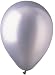 Silver Latex 12" Balloons - 100 Per Unit