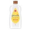 Johnson's Baby Mineral Oil Enriched with Shea & Cocoa Butter for Baby Massage & to Prevent Moisture Loss & Help Relieve Dry Skin, Allergy Tested for Babies, Kids & Adults, 20 Fl Oz Pack of 6