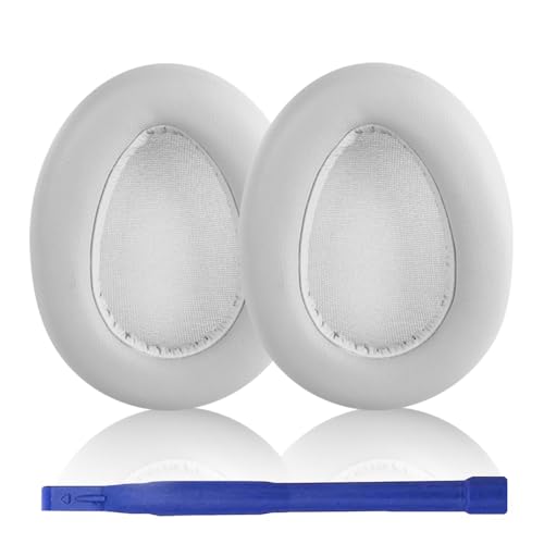 Coussinets JLab JBuds Lux ANC Aiivioll en cuir blanc