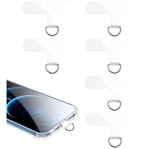 Mebamce Phone Tether Tabs with Metal Ring Cover