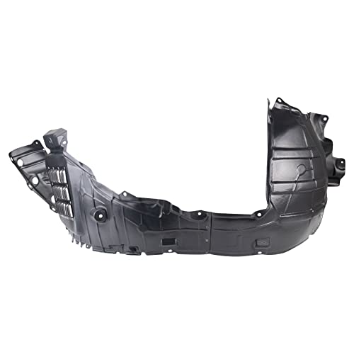 Image of TRQ Driver and Passenger Side Inner Fender Liner Set Compatible with 2015-2020 Infiniti QX60 and Nissan Pathfinder
