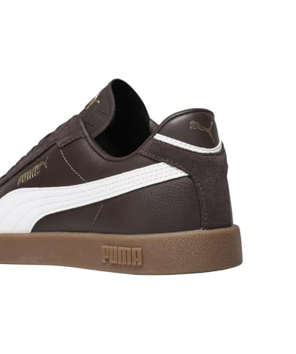 Image of PUMA | Club II Era Sneakers | Chocolate Brown-White | 9UK