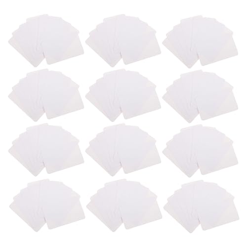 Cartes postales blanches pour peinture et activités DIY en classe ou maison