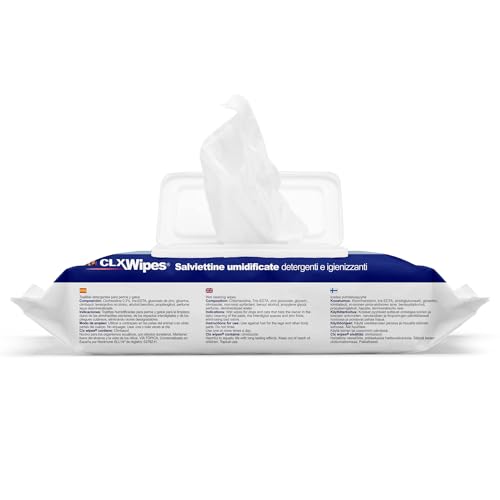 CLX Haustier-Tücher | Sanfte Reinigungs- & Deodorierungstücher für Hunde, Katzen & Kleintiere | Entfernt Schmutz, Feuchtigkeit & Gerüche | Praktisch & Reisegeeignet | 40er-Pack