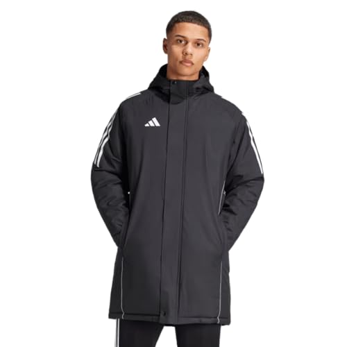 adidas Soccer Tiro 24 Stadium Parka Jacket - Stay Warm on the Sidelines with Recycled Materials2