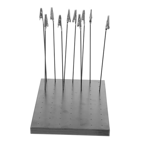 Support de base pour pinces à colorier en bois et métal durable pour modélisme