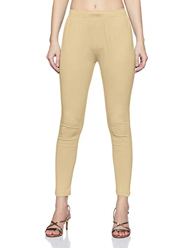 Image of Rangriti Women's Regular Fit Cotton Leggings