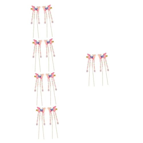 Lot de rose pince cheveux pour filles accessoire cheveux femme à pompon