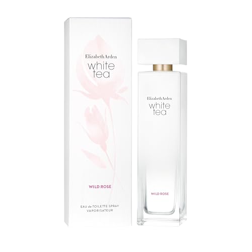 Elizabeth Arden - White Tea Wild Rose Eau de Toilette Spray, Fragancia Floral y Amaderada - 100ml