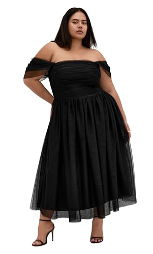 City Chic Women's Plus Size Dress - Lulu Midi, 18