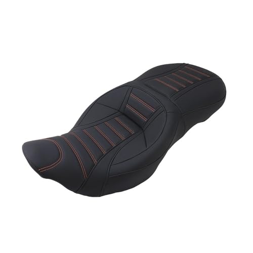 Funda de Asiento para Motocicleta Road King Evita Fatiga en Viajes Largos de Dos Plazas
