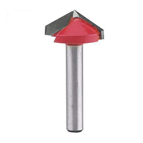 6mm Shank V Groove Router Bit Tungsten Carbide Sharp End ...