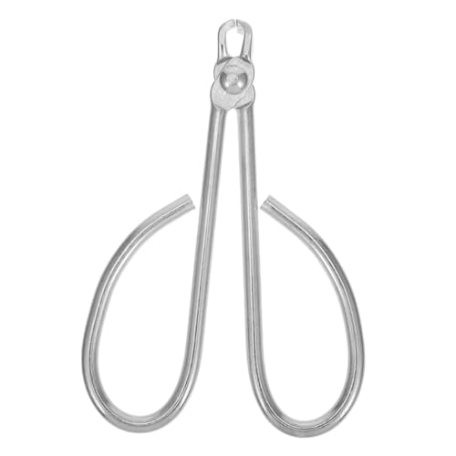 PRETYZOOM Chestnut Peeler Peanut Sheller Opener Nut Clip Opener Tool Stainless Steel Pliers for Nut Shelling