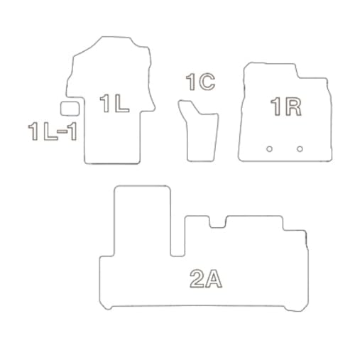 クラッツィオ フロアマット 立体タイプ ED-6523