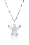 ❤ 𝐆𝐄𝐒𝐂𝐇𝐄𝐍𝐊𝐕𝐄𝐑𝐏𝐀𝐂𝐊𝐔𝐍𝐆 - Die Kette wird mit einer süßen Spruchkarte geliefert und eignet sich perfekt als Geschenk für deine Liebsten. Den Schutzengel Anhänger trägt man nah am Herzen und er begleitet einen durch alle Lebenslagen.