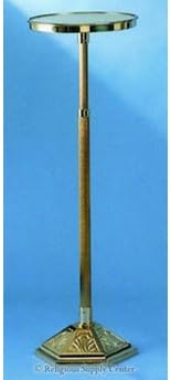 Religious Supply Center Adjustable Height Church Flower Pedestal
