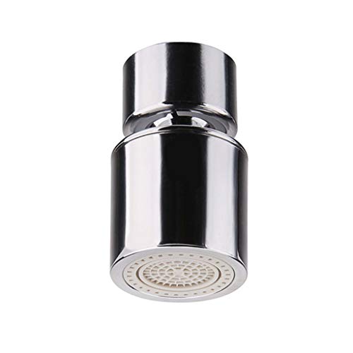 Burbujeador para grifo de cobre macizo con rotación de 360 grados y doble función