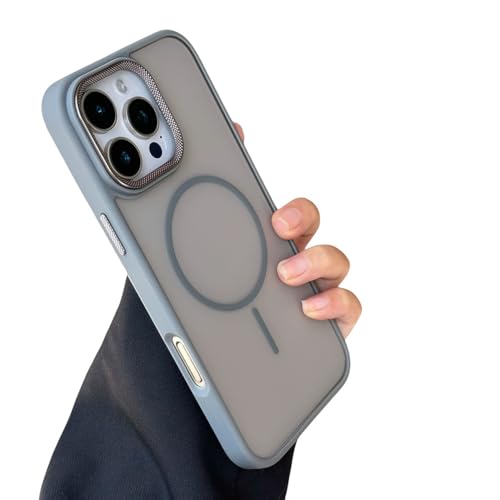 Coque iPhone 13 antichoc mate magnétique transparente rigide