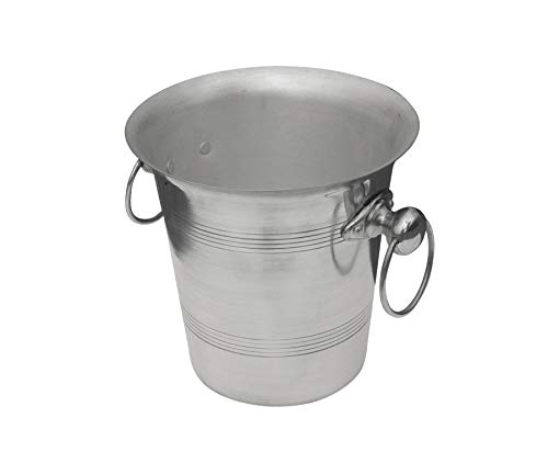 Beaumont Aluminium Champagne Wine Cooler Bucket 4 Litre - 7 Pint