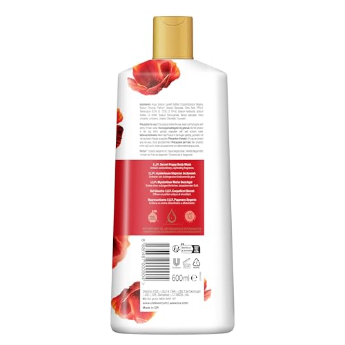 LUX-Secret-Poppy-Body-Wash-with-Bergamot-Oil-Gentle-Soothing-Shower-Gel-Nourishing-Body-Cleanser-Aromatic-Fragrance-Bath-Soap-Pack-of-1-600-ml