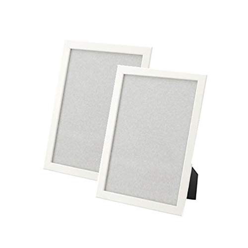 IKEA new FISKBO Frame 8 1/4-by-11 3/4-inch Simple frame for documents or photographs, multiple Colour (2, white)