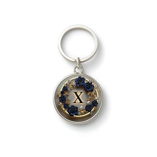 Image of magical gifts MG | Premium Alphabet & Initial Metal Keychain for Bags & Keys | Double-Sided | Personalized Initial Charm Keyring | Heavy-Duty Metal | Perfect for Gifting & Daily Use