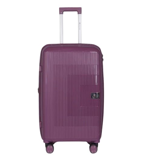 polo class 20inch Trolley Bag | Polypropylene Material | 360-degree Rotating Wheels | Waterproof & Scratch Resistant Trolley Bag - Purple-picture-50
