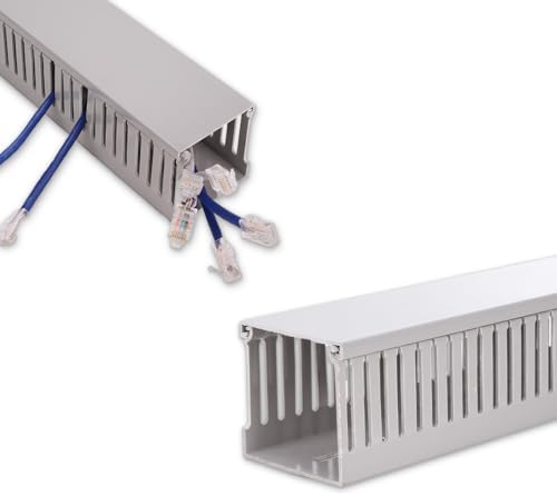 Amazon.com: 78In Large Cable Raceway On Wall - PVC Cord Hider Wire ...