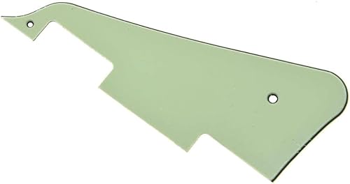 Miniatura 4 de KAISH Golpeador de guitarra LP blanco envejecido de 3 capas con soporte cromado para Epiphone Les Paul