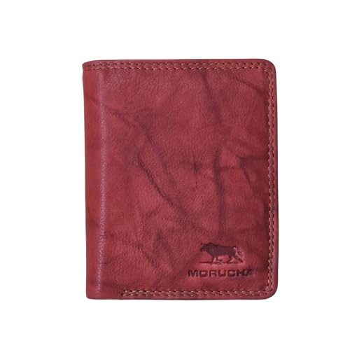 Portefeuille pour hommes en cuir nappa véritable de qualité premium