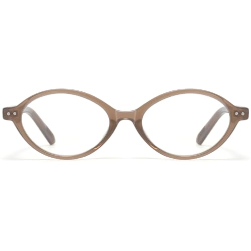 Image of HAOLOTA Blue Light Blocking Glasses Women, Trendy Round Anti Eyestrain UV Glare TV Phone Computer Gaming Eyeglasses Liberty