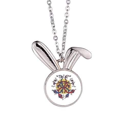 Collier lapin et serpent en argent pour un style unique et raffiné