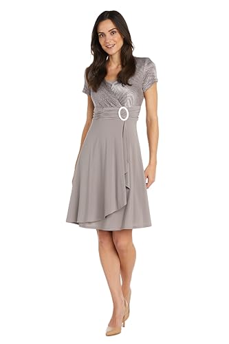 Image of R&M Richards Women's Opulent Flow Evening Dress