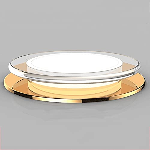 VanFty Nouveau Three Color Dimming Through Down Lampe LED intégré 7.5 Ouverture de Cristal Couloir Lampe de Lampe de Lampe de Lampe de Trou de Corps de Corps de Corps de Corps de barille de Corps Cover