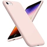 【Compatible con iPhone SE 3 2022】La silicona líquida sedosa le brinda a su iPhone SE 3 2022 una textura suave, una sensación cómoda y un buen agarre.