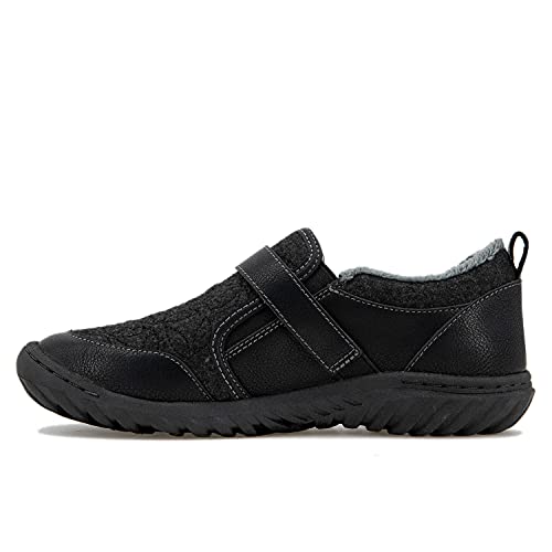 Jbu By Jambu Women's Tide Oxford Flat, Black, 8 #TOP3