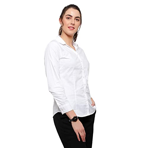 Image of Blue RoninWomen Stylish Western Official Formal Shirts for Women Regular fit Shirts for Women