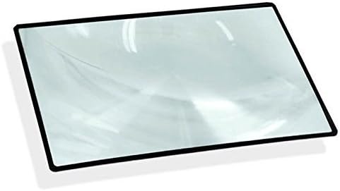 5" x 7" Flexible Fresnel Page Magnifier Reading Aid + Solar Projects
