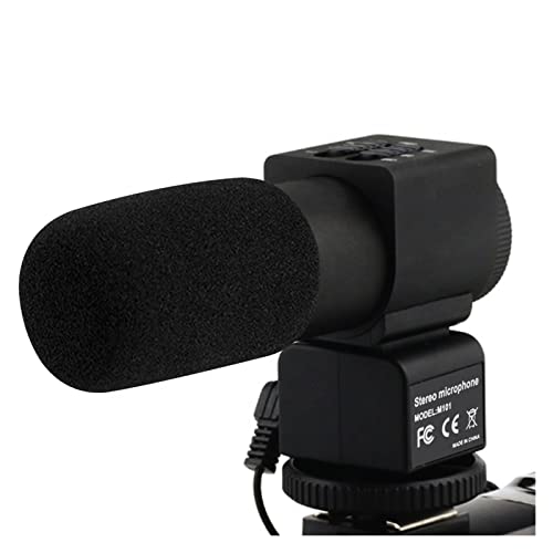 Microphone vidéo studio 3.5mm pour caméra et enregistrement net