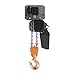 Prowinch 5 Ton Electric Chain Hoist with Power Trolley, Single Speed Operation, Dual Voltage Options 208~240V / 440~480V, Three-Phase (3ø) 60Hz, 30ft G100 Nickel Chain, Heavy Duty