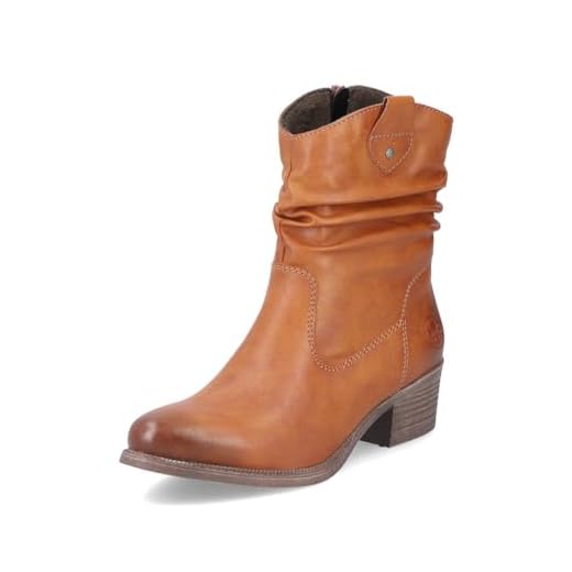 Rieker bottes & bottines femme 73170, Pointure:39 EU, La couleur:marron