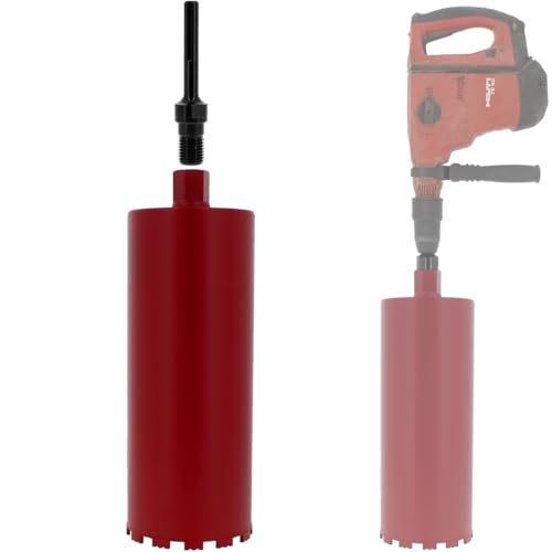 GT MARKET Couronne diamant Ø 162 mm avec adaptateur pour perceuse et perforateur SDS-max