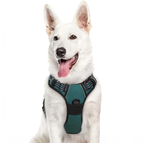 Image of Eagloo Dog Harness for Large Dogs, No Pull Pet Vest with 2 Leash Clips