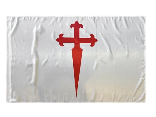 Durabol Bandera Cruz de Santiago 150 x 90 cm Satén