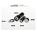 keynoyin Mountain Bike Front Mini Zoom Flashlight - Black